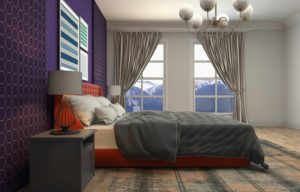 Bedroom with Neutral Colours
